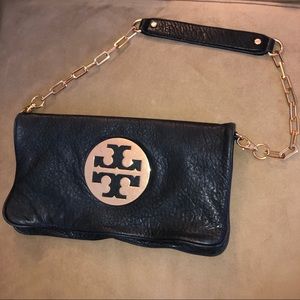 Tory Burch Black Reva Clutch